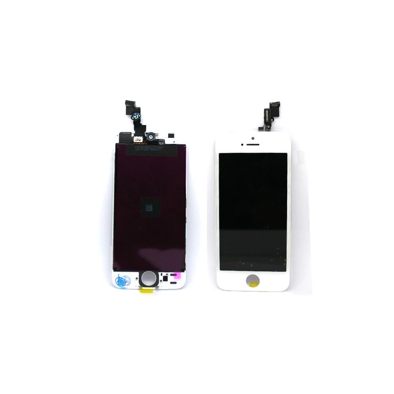 Apple Ecran LCD et tactile Apple iPhone 5S BLANC qualité intermediaire