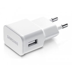 Samsung ETA-U90EWE BLANC SANS CABLE : Chargeur USB SAMSUNG 2 AMPERES