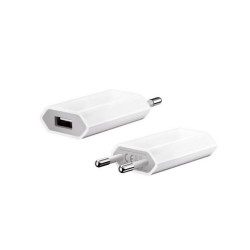 Apple MD813ZM/A - A1400 : CHARGEUR USB ORIGINE (prise secteur iPhone)