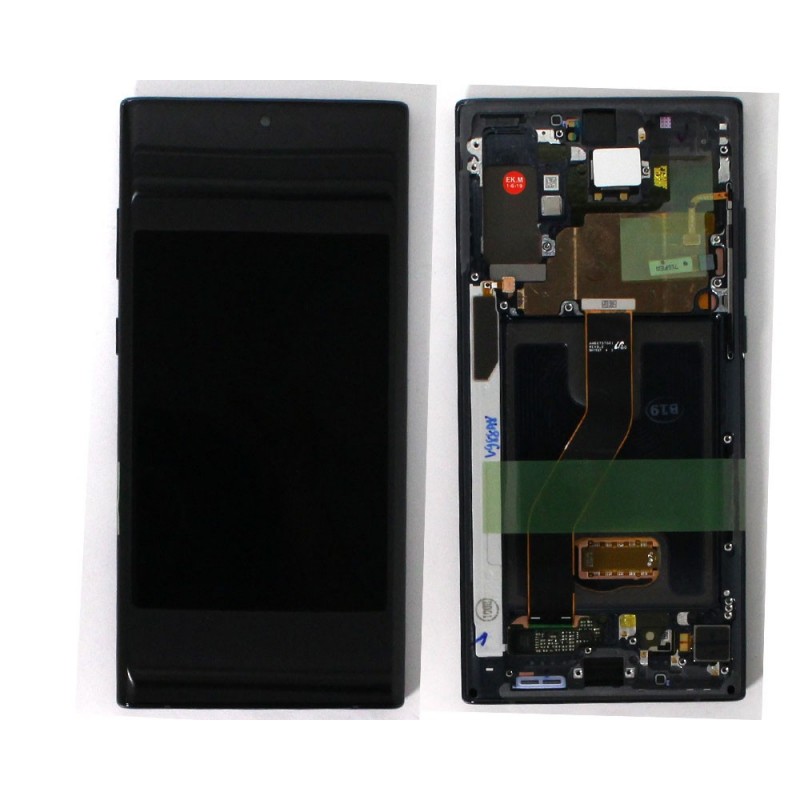 Samsung N975 NOTE 10 PLUS LCD + TACTILE NOIR ORIGINE SERVICE PACK GH82-GH82-20838A / GH82-20900A