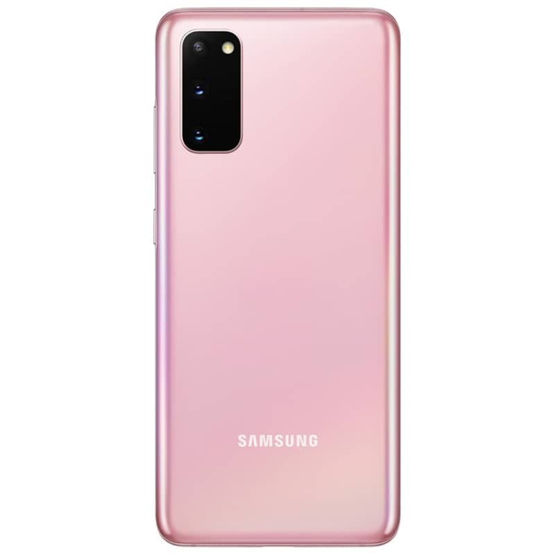 Samsung G980 / G981 GALAXY S20 CACHE BATTERIE PINK COMPATIBLE (AVEC LENTILLE)