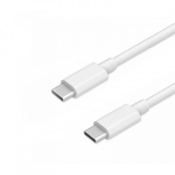 Samsung EP-DG977BWE : Cable USB-C vers USB-C 1m BLANC 3A SAMSUNG ORIGINE : S10,S10e,S10+