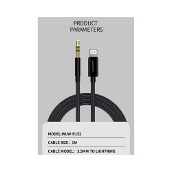 Apple CABLE LIGHTNING to JACK 3.5 SOUS BLISTER R152