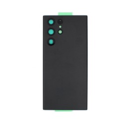 Samsung Cache Batterie / Vitre Arrière SAMSUNG GALAXY S22 ULTRA 5G Noir (Original Démonté) - Grade A