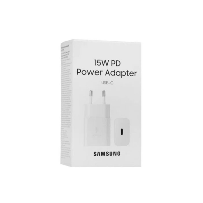 Samsung EP-T1510NWEGEU : CHARGEUR SAMSUNG 15W BLANC (SANS CABLE) SOUS BLISTER
