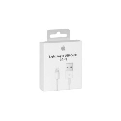 Apple ME291ZM/A : Apple CABLE USB LIGHTNING 0.5M ORIGINE BLISTER
