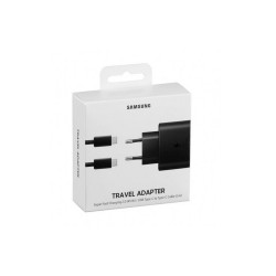 Samsung EP-TA845XBE / T4510XB : CHARGEUR SAMSUNG USB-C 45W FAST CHARGE NOIR + CABLE USB-C/USB-C BLISTER