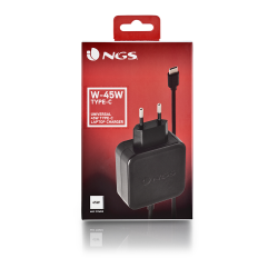 NGS NGS - CHARGEUR LAPTOP UNIVERSEL 45 W USB-TYPE C