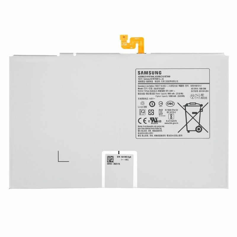 Samsung EB-BT975ABUY : Samsung Galaxy Tab S7+ T970 / T976 / Tab S7 FE T733 T736 Batterie interne