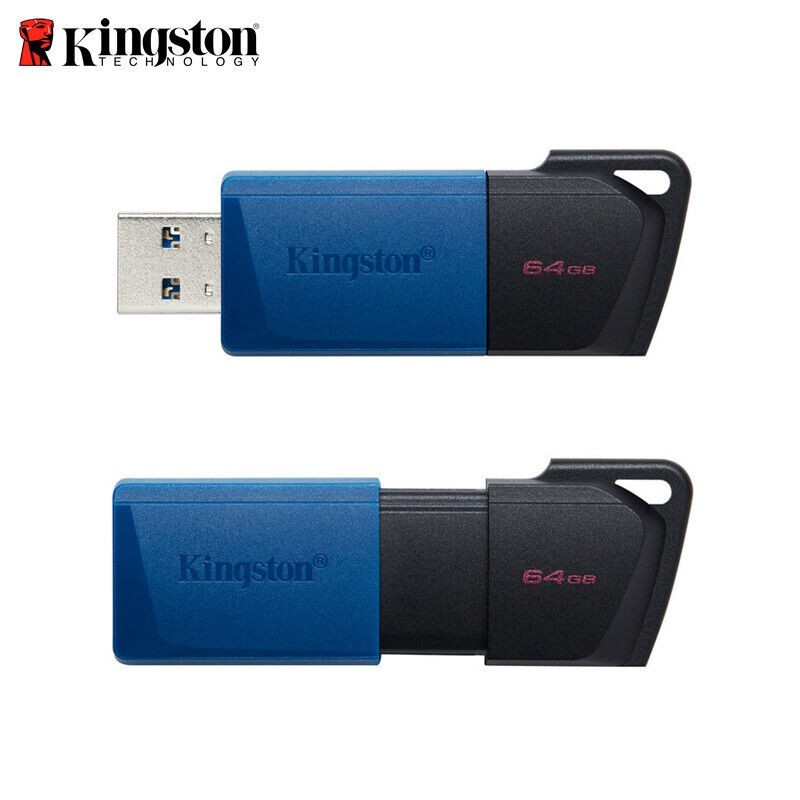 Kingston CLEF USB KINGSTON DTXM EXODIA 64GB 3.2 NOIR/BLEU