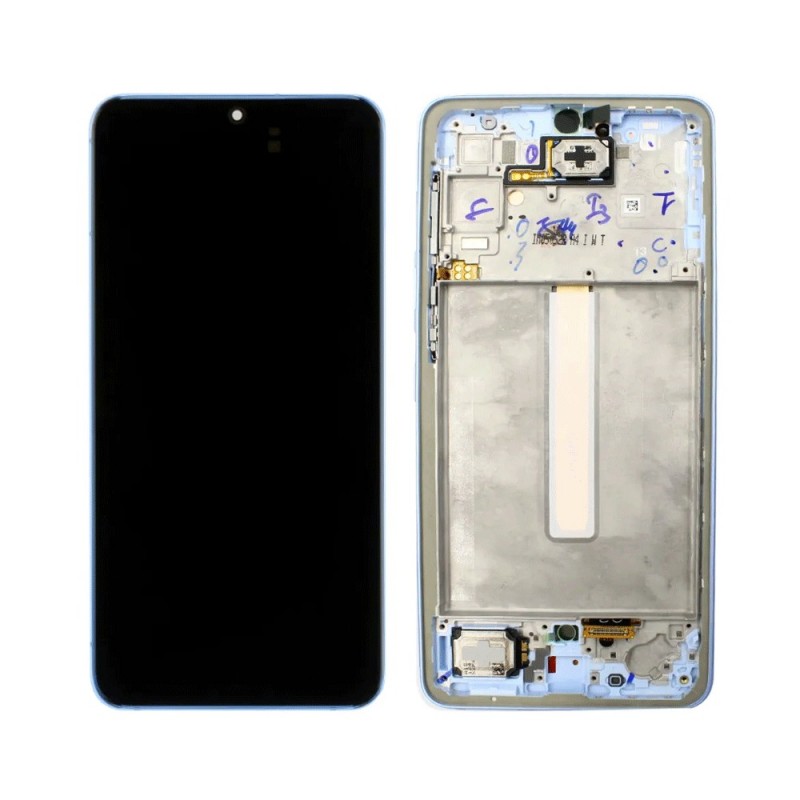 Samsung SAMSUNG GALAXY A33 5G A336B LCD + TACTILE NOIR ORIGINE SERVICE PACK GH82-28143A / 28144A