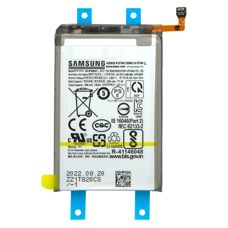 Samsung Batterie principale Samsung Galaxy Z Fold 4 5G F936 Origine GH82-29451A