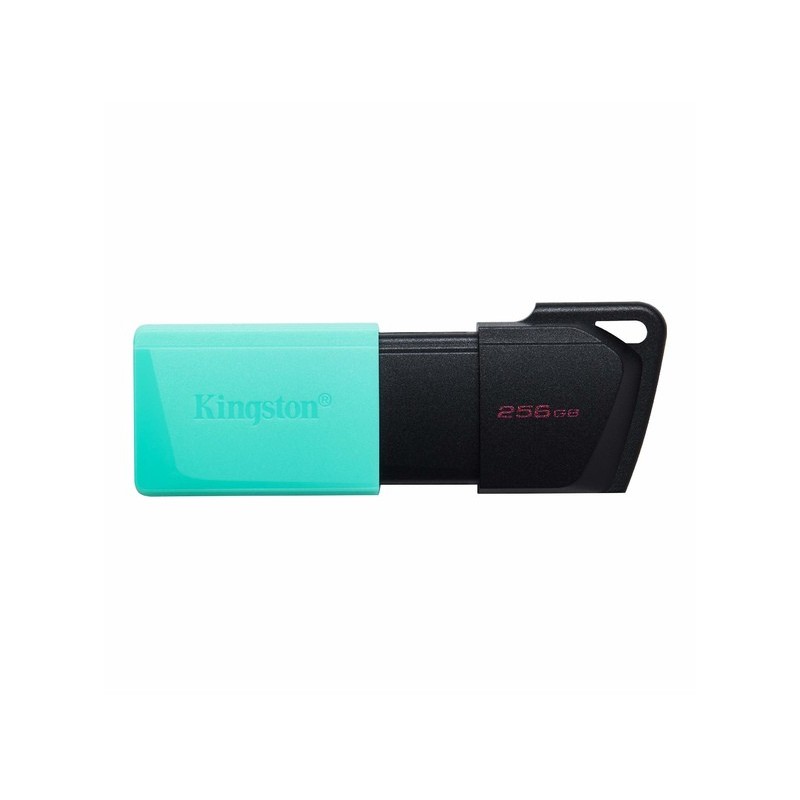 Kingston Kingston DataTraveler Exodia M lecteur USB flash 256GB USB Type-A 3.2 Noir, Turquoise DTXM/256GB