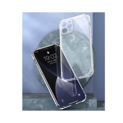 Apple IPHONE 14 PLUS - SILICONE TRANSPARENTE COINS RENFORCEES + PROTECTION LENTILLE