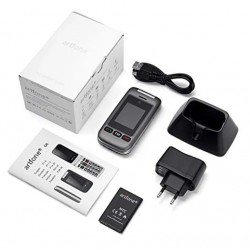 SeniorPhone G6 - le téléphone 4G facile à utiliser pour les seniors - batterie longue durée - lampe torche
