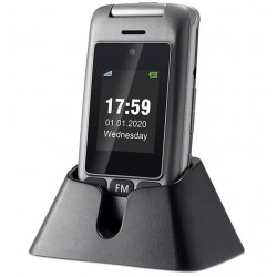 SeniorPhone G6 - le téléphone 4G facile à utiliser pour les seniors - batterie longue durée - lampe torche