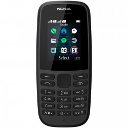 Nokia NOKIA 105 ( 2019 ) 2G DUAL SIM NOIR NON EUROPE NEUF
