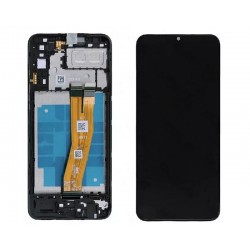 Samsung Samsung A04e A042 LCD + Tactile avec châssis Origine service pack GH81-23088A