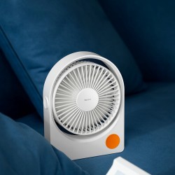 Baseus BASEUS Serenity - Profitez du petit mais puissant Ventilateur de bureau Fan Pro blanc