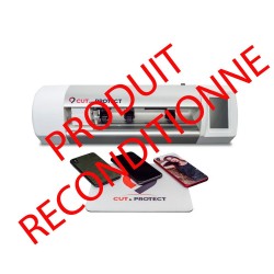 CUT & PROTECT RECONDITIONNE : MACHINE A DECOUPER LES FILMS HYDROGEL SMARTPHONES & TABLETTES C&P MORIAH-13L fonctionne avec PC