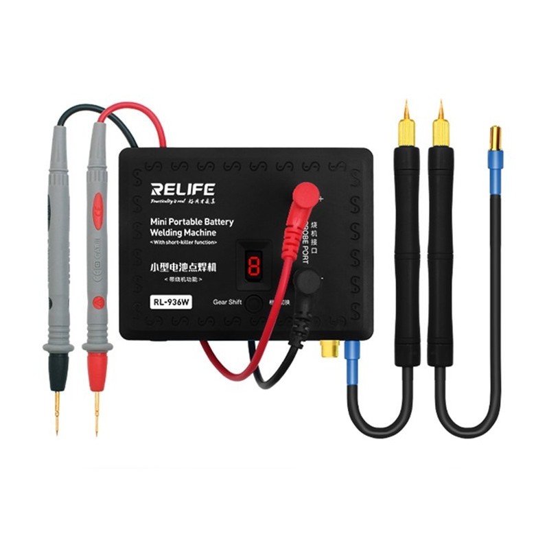 Relife RL-936W V3.0 Mini Machine de Soudage de Batterie Portable Soudage de Spot Portable Avec 8 Engrenages Réglables