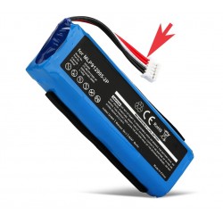 Batterie de remplacement 6000 mAh 3.7V pour Enceinte JBL Charge 2+ / charge 2 version 210SL ( verifiez photo )