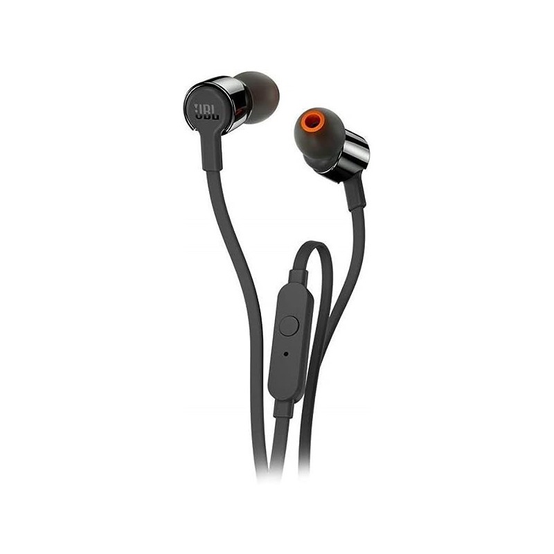 JBL JBL T110 – Ecouteurs intra-auriculaires filaires – Son Pure Bass NOIR