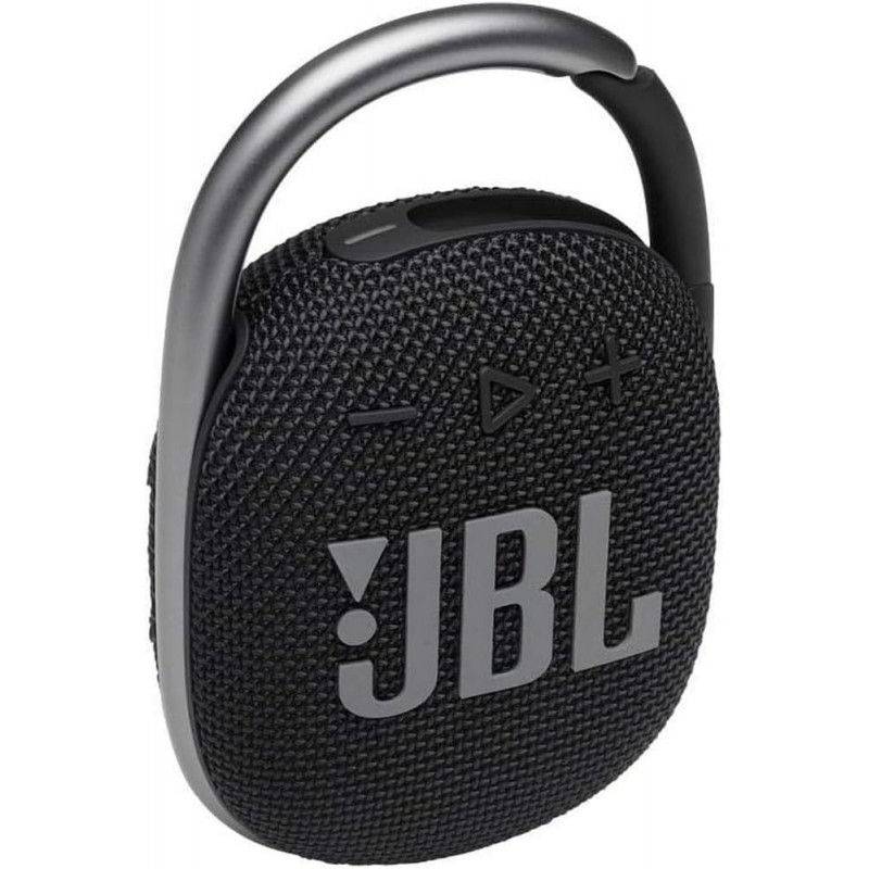 JBL JBL Clip 4, Enceinte Bluetooth portable, étanche à l'eau et à la poussière, Mousqueton intégré, Autonomie 10h, NOIR