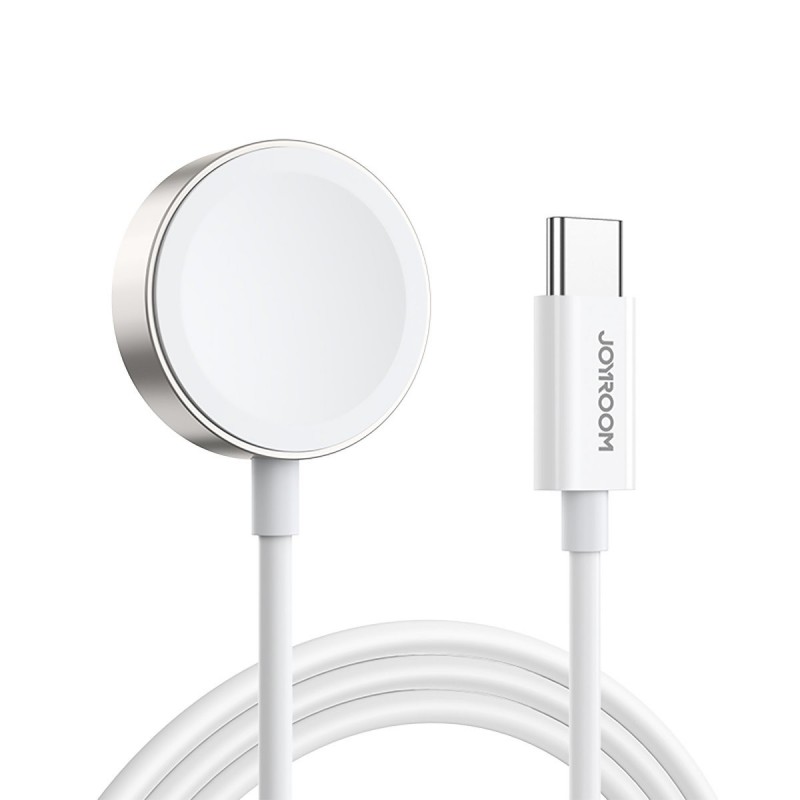 Câble USB-C avec chargeur à induction pour Apple Watch 1,2 m blanc
