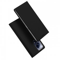 Etui BOOK - Dux Ducis Skin Pro pour Xiaomi 13 Lite avec porte-cartes à rabat noir