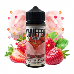 Chuffed Strawberry Candy Floss 0mg 100ml - Chuffed Sweets