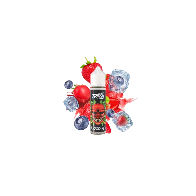 Tribal Force Blood Red 0mg 50ml - Tribal Force
