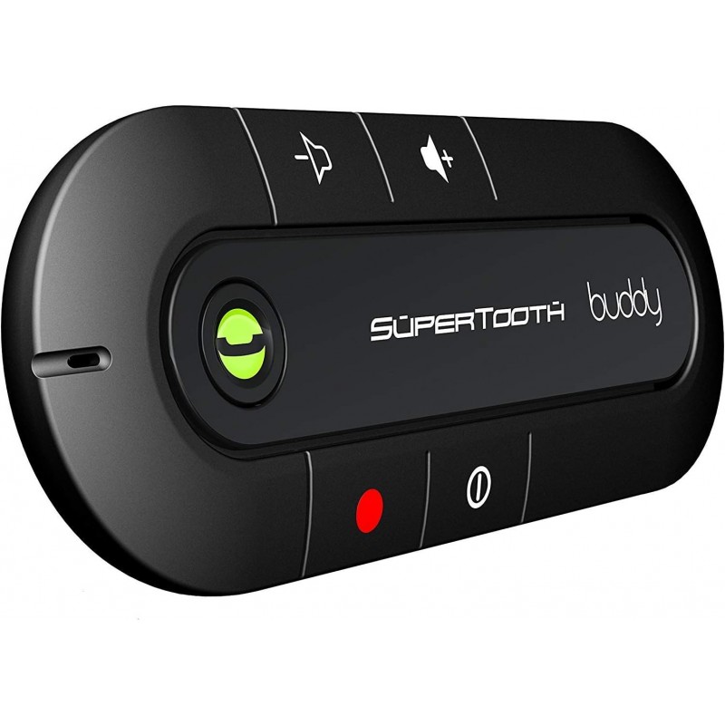 SuperTooth - Buddy - Kit mains-libres Bluetooth pour pare-soleil - NOIR