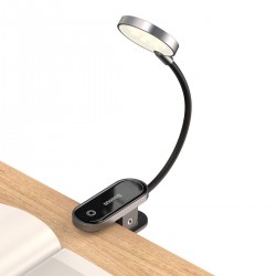Baseus Mini lampe de lecture à pince portative & multi-usages NOIR rechargeable