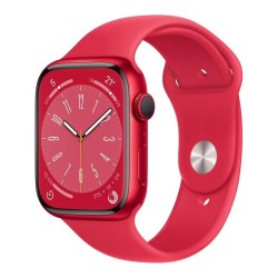 Apple Montre Connectée Apple Watch Series 8 GPS 45mm Rouge Aluminium