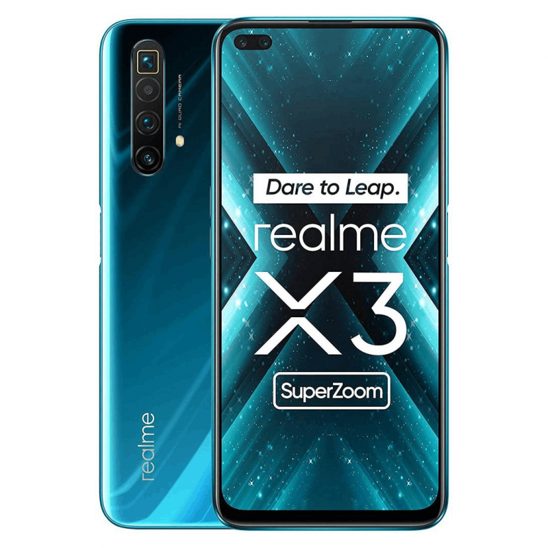 Realme X3 Superzoom 256 Go Bleu - Grade A avec Boîte et Accessoires