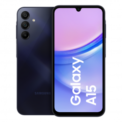 Samsung Galaxy A15 128 Go Bleu Noir - Non EU - Neuf