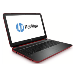 PC Portable HP Pavilion 15 - 15" - Rouge - 8 Go / 750 Go HDD - Core i5-7300U - AZERTY - Grade AB
