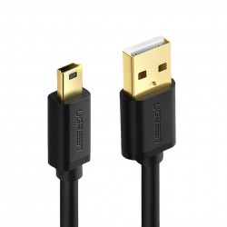 UGREEN UGREEN - CABLE USB - MINI 480 Mbps - 1 Mètre - NOIR