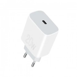 Chargeur USB-C 20W PD Blanc sous blister (C176)