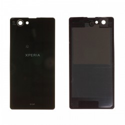 Vitre arrière Sony Xperia Z1 Compact (D5503) Noir + Adhesif
