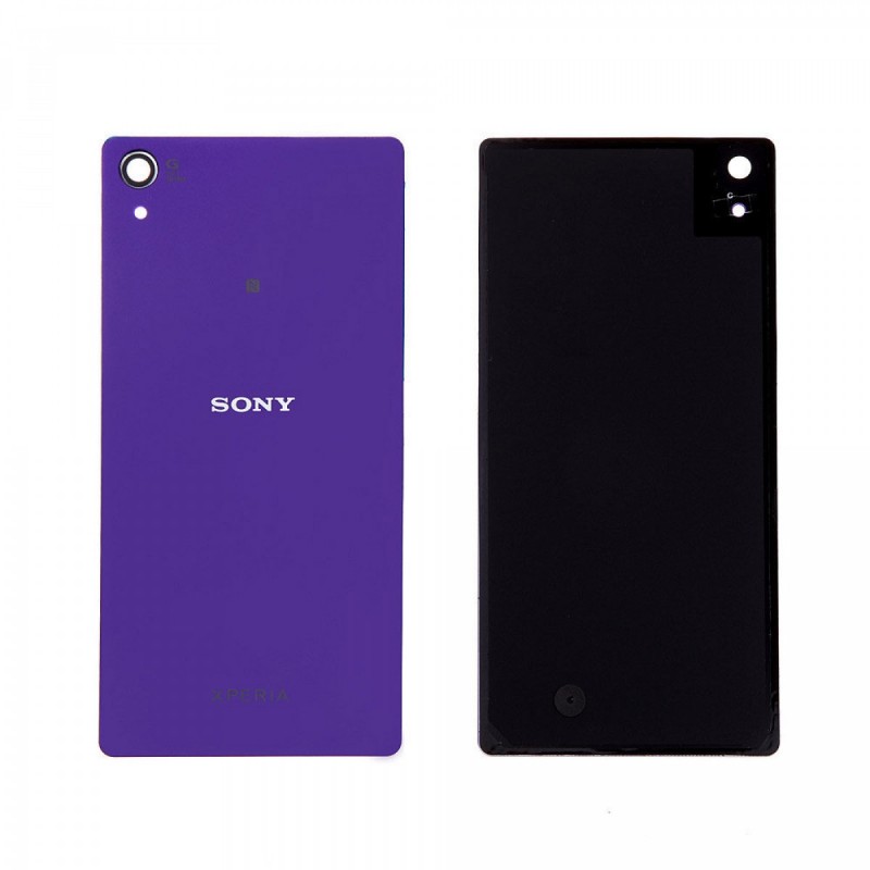 Vitre arrière Sony Xperia Z2 (D6503) Purple + Adhesif