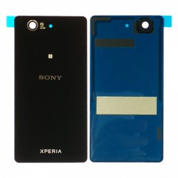 Vitre arrière Sony Xperia Z3 Compact (D5803) Noir + Adhesif