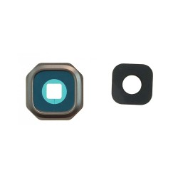 Samsung Vitre caméra arrière Samsung Galaxy A5 2016 (A510F) Noir Contour + Vitre cache