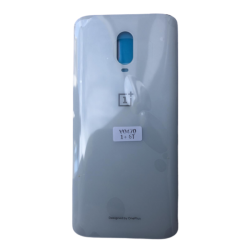 Vitre arrière OnePlus 6T Blanc + Adhesif