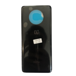 Vitre arrière OnePlus 7T Noir  + Adhesif