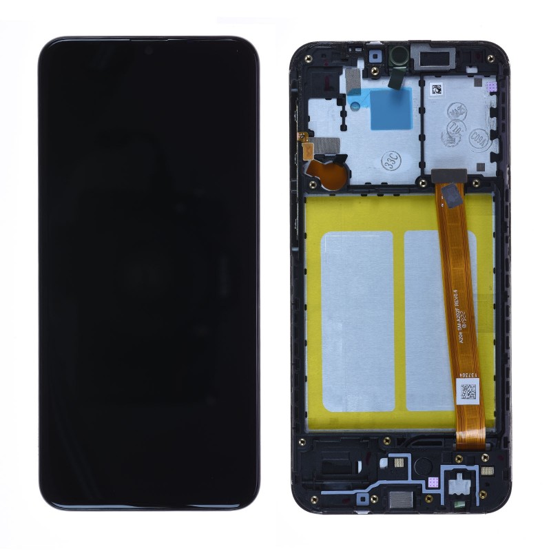 Samsung Ecran Samsung Galaxy A20e (A202F) Noir Sur Châssis (OLED) Samsung Ecran Samsung Galaxy A20e (A202F) Noir Sur Châssis (OLED)