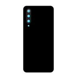 Vitre arrière Xiaomi Mi 9SE Noir - Avec logo + Adhesif