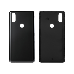 Vitre arrière Xiaomi mix 2s Noir - Avec logo + Adhesif