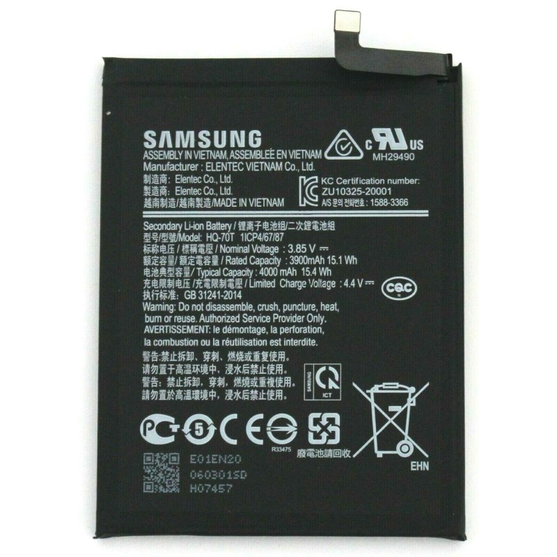 Samsung Batterie HQ-70T Samsung Galaxy A11 (A115F) Samsung Batterie HQ-70T Samsung Galaxy A11 (A115F)